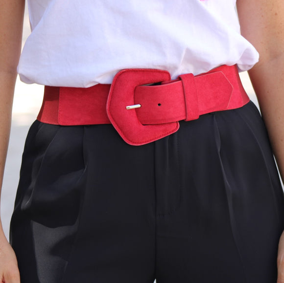 Ceinture MARJORIE Rouge