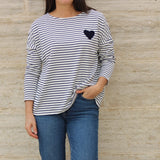 Haut MARINETTE bleu
