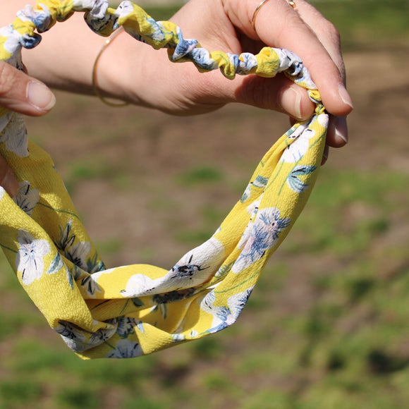 Bandeau cheveux Jaune